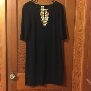 Navy Blue Dress